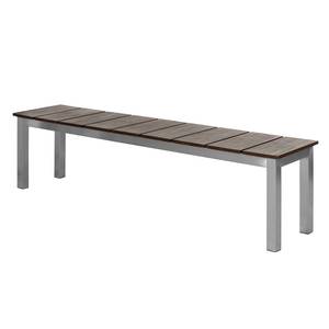 Banc de jardin Teakline Premium Teck massif / Acier inoxydable