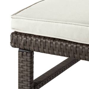 Tuinligstoel Sumatra Moon VI wolwit/beige