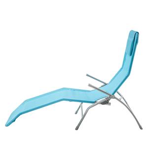 Ligstoel Summer Sun IV turquoise - met stalen frame