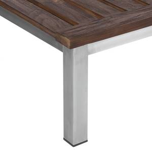 Bain de soleil Teak Line Vari Teck massif / Acier inoxydable