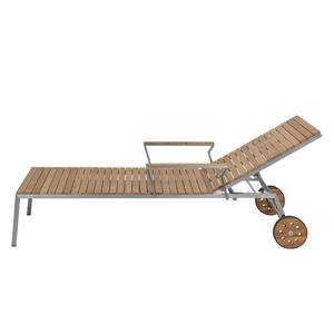 Gartenliege Teakline Exklusiv III Teak massiv / Edelstahl