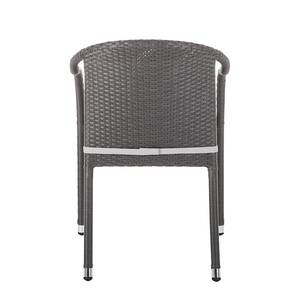 Set mobili da giardino Paradise Gismo Polyrattan - Grigio