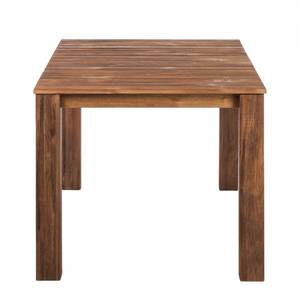 Ensemble mobilier jardin Teak Line Kiato Teck massif / Acier inoxydable / Textilene mûre