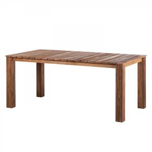 Ensemble mobilier jardin Teak Line Kiato Teck massif / Acier inoxydable / Textilene mûre