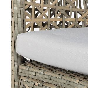 Gartenstuhl Moosh (2er-Set) Polyrattan - Anthrazit