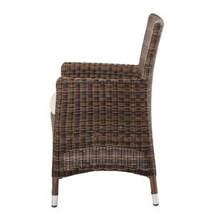 Chaises de jardin Sunremo (lot de 2) Polyrotin beige