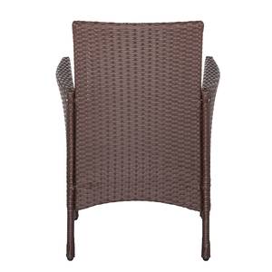 Gartensitzgruppe Bellariva (4-teilig) Polyrattan Braun