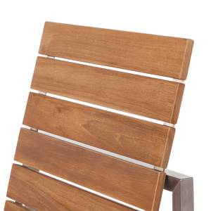 Sedia da giardino Teakline Exklusiv II set da 2 - Legno massello di teak/Acciaio inox