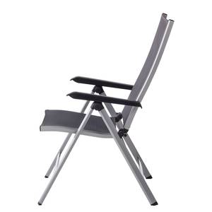 Chaise de jardin Friends I Aluminium / Fibres synthétiques - Aluminium / Anthracite