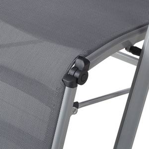 Chaise de jardin Friends II Aluminium / Fibres synthétiques - Aluminium / Anthracite
