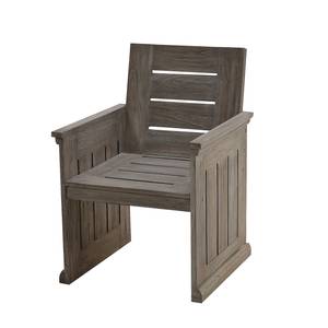 Chaise de jardin Klare Kante II Teck massif