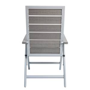 Ensemble de jardin Kudo VII Polywood / Aluminium - Gris