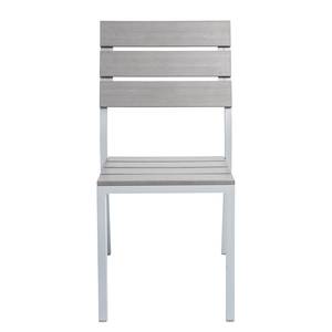 Ensemble de jardin Kudo XII Polywood / Aluminium - Gris