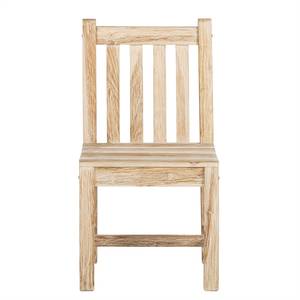 Sedia da giardino Montreal I Legno massello di teak White Wash