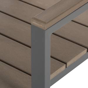 Gartenstuhl Kudo II  (2er-Set) Aluminium / Polywood