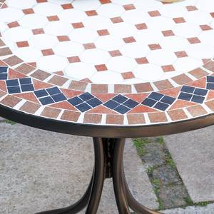 Tavolo da giardino Aurelia II Metallo/Mosaico