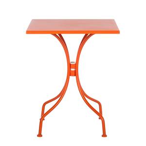 Table de jardin Jovy Métal orange