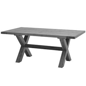 Tuintafel Lincoln massief teakhout - grijs