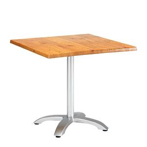 Tuintafel Maestro (inklapbaar) zilverkleurig/pijnboomhoutkleurig