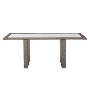 Table de jardin Pavona Polyrotin gris