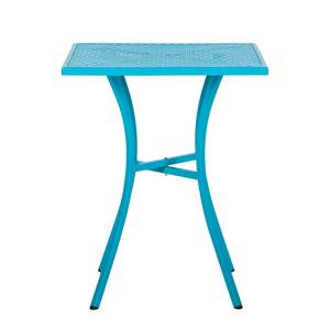 Table de jardin Pini Métal turquoise