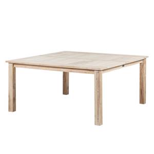 Table de jardin Strandgut VII Teck massif White Wash