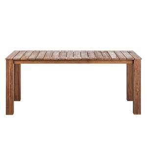 Table de jardin en teck Line Kiato 180 cm de largeur - Marron