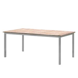 Tuintafel Teak Line Vari massief teakhout/roestvrij staal - 180