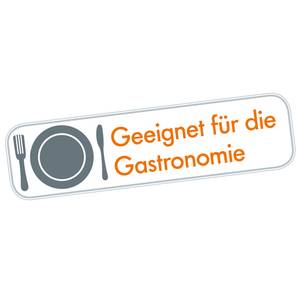 Gastroschirm Jumbo Aluminium/Polyester - Rot - Durchmesser: 400 cm