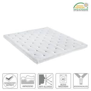 Surmatelas Smood mousse gel confort 140 x 200cm