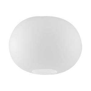 Abat-jour en verre M6 Licht / Micro 3 Transparent - Blanc - Verre - Hauteur : 7 cm