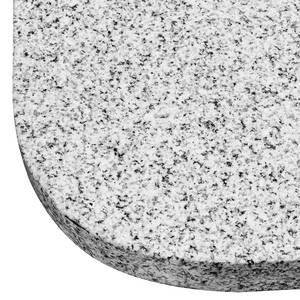 Beschwerungsplatte Hillsboro für Schirmständer - Granit - Grau