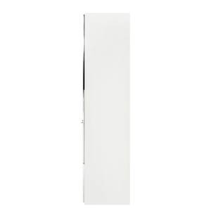 Anbauelement Chicago II Weiß / Glas Weiß - Höhe: 216 cm