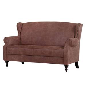 Diningsofa Cosimo I (3-Sitzer) Microfaser Braun - Braun