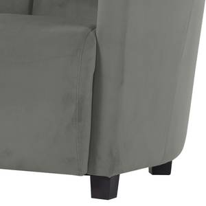 Fauteuil Ludes microvezel - Grijs