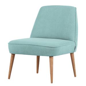 Fauteuil Lardy vlakweefsel - Pastelblauw