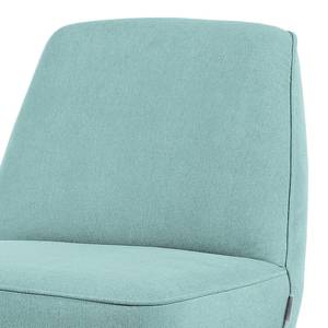 Sessel Lardy Flachgewebe Pastellblau