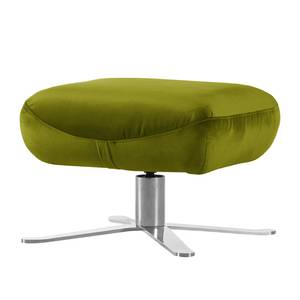 Sessel Chassy Microfaser Avocado - Mit Hocker