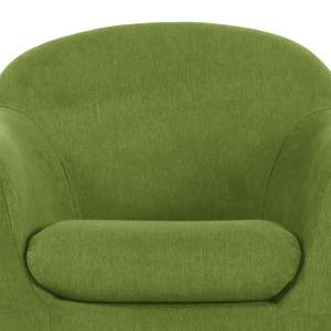 Fauteuil Channay geweven stof - Fijn golvend avocado