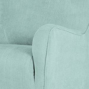 Oorfauteuil Raze vlakweefsel - Babyblauw