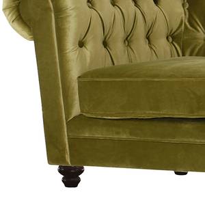 Grand sofa Verdor (3 places) Tissu velours