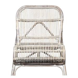 Poltrona Rattan cattedra rattan bianco