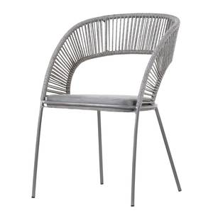 Chaise Aurigo Tissu / Métal - Gris