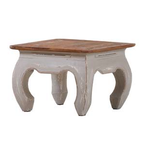 Table gigogne Nolada I (3 éléments) Bois massif vieilli Gris