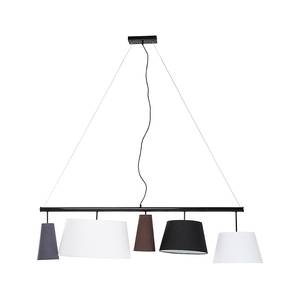 Hanglamp Parecchi textiel/metaal