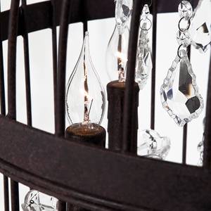 Hanglamp Cage Chandelier metaal/glas - 40cm