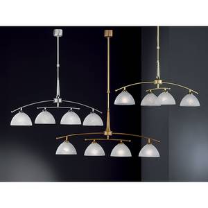 Hanglamp Prestige 4 lichtbronnen - mat nikkel/chroom