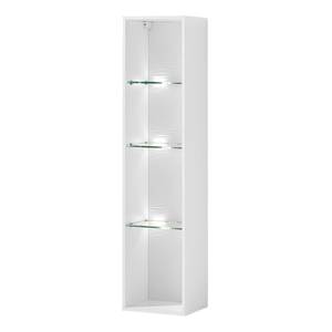 Open wandkast Cupar (incl. verlichting) Wit - Plaatmateriaal - 35 x 150 x 28 cm