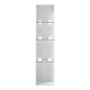 Open wandkast Cupar (incl. verlichting) Wit - Plaatmateriaal - 35 x 150 x 28 cm