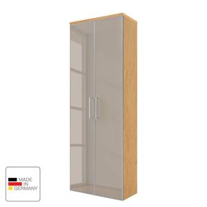 Armoire murale Alavere Taupe / Chêne Bianco